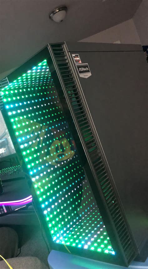 Image result for Infinity Mirror Computer Case