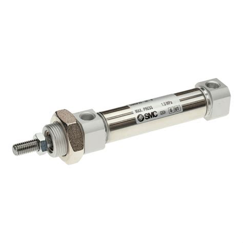 SMC, 20 mm Bore, 80 mm Stroke, Round Body Cylinder - 826DF7|CD85F20-80 ...