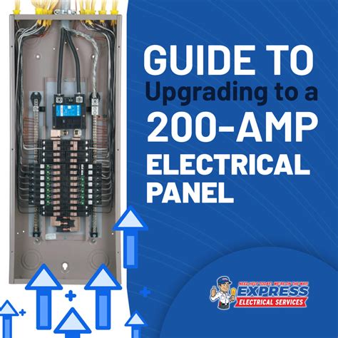 Guide to Upgrading to a 200-Amp Electrical Panel | Express Electrical ...