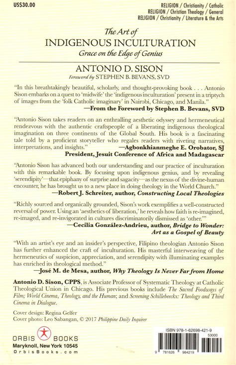The Art of Indigenous Inculturation: Grace on the Edge of Genius – St ...