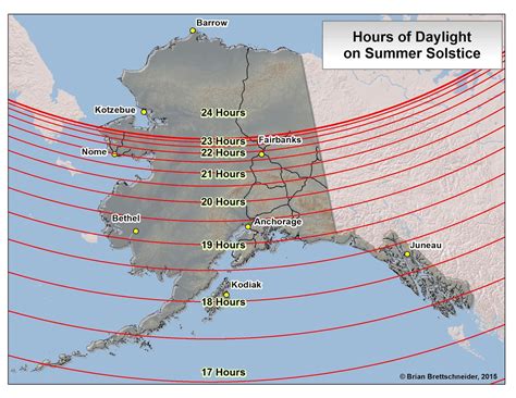 Deep Cold: Alaska Weather & Climate: Alaska Brightness
