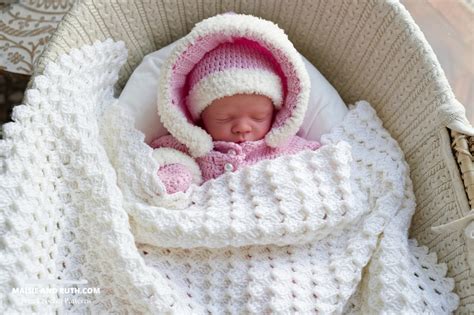 Image result for Shell Baby Blanket Free Pattern