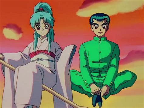 Yu Yu Hakusho Botan And Yusuke