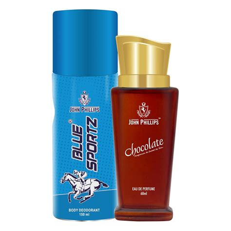 Buy John Phillips Men & Women BLUE SPORTZ DEO & CHOCOLATE | Long ...
