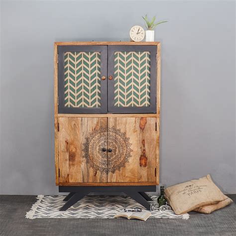 Joe Solid Wood Display Hutch | Fabuliv
