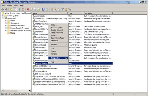 Create Domain User 的图像结果