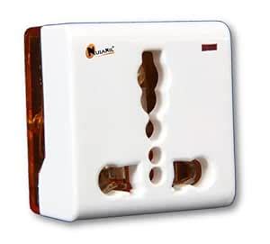 Nuianil 6 amp to 16 amp Converter Plug 15amp Socket Adaptor for Big ...