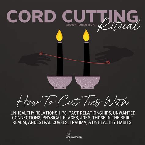 Cord Cutting Ritual to Take Back Your Energy – Word Witchery Designs