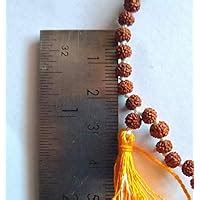 Apnisanskriti Lab Certified 5 Mukhi Rudraksha Mala for Men/Women ...