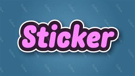 Image result for Sticker Text Effect