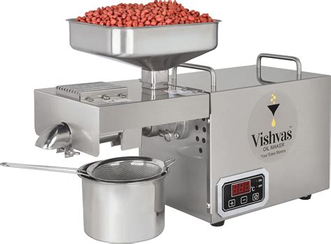 Savaliya Industries Premium SI-801 Fully Automatic Home Use Oil Press ...