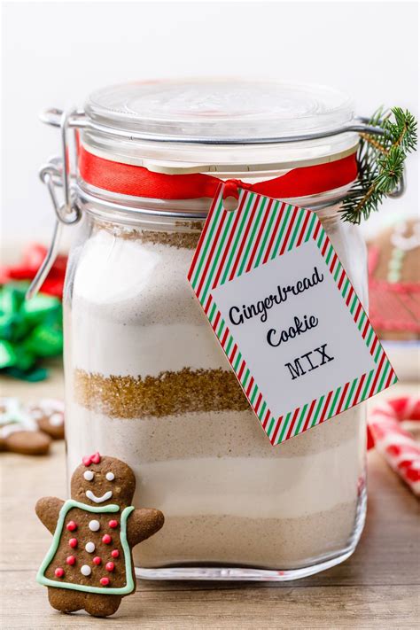 How to Make Gingerbread Cookie Mix From Scratch - Miss Wish