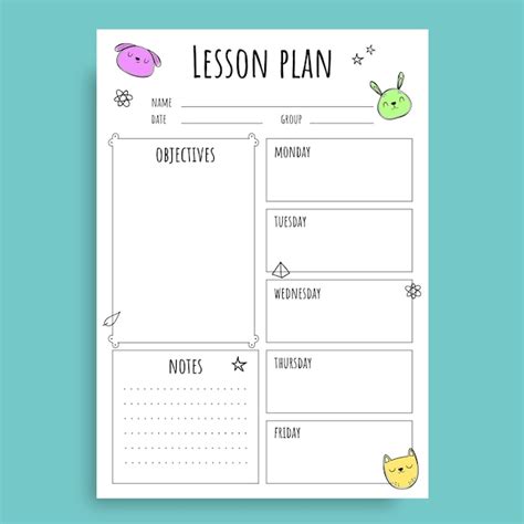 Image result for Lesson Plan Teachers Notes Examples