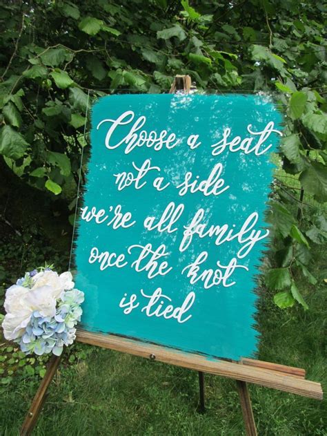 acrylic wedding signs