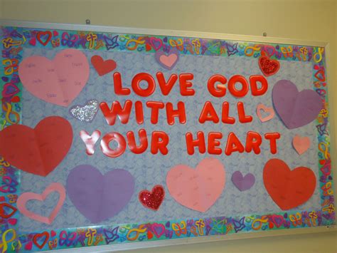 Religious Bulletin Board Ideas February