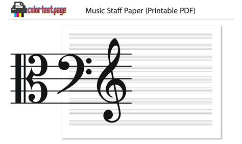 Music Composition Paper Printable