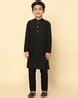 Buy Black Kurta Sets for Boys by KISAH Online | Ajio.com