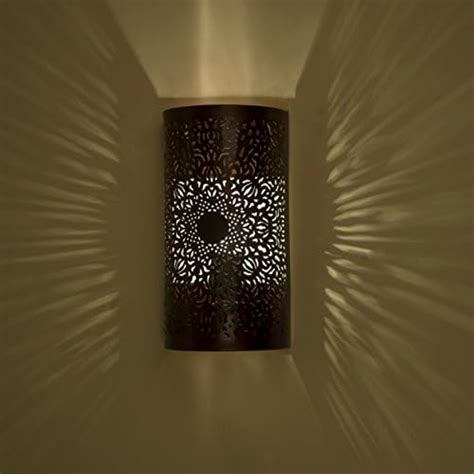 Homesake 40W Antique Moroccan Filgree Wall Light Lamp for Living Room ...