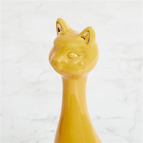 Buy Colour Connect Ceramic Cat Figurine from Home Centre at just INR 999.0