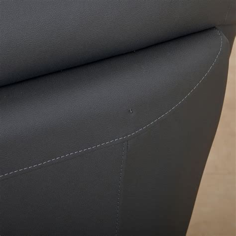 Buy (Refurbished) Residence Next Half Leather 3-Seater Sofa - Beige ...