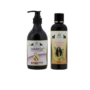 Buy ASTAGUNI Shampoo & Conditioner With A Silk And Shiny Hair(300 Ml ...