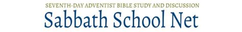 Image result for SSNET Sabbath School Lesson