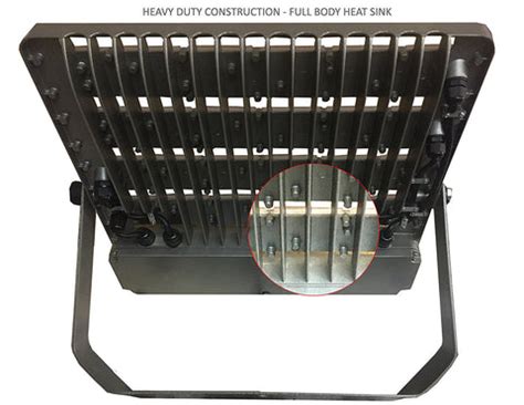 Euro Smartbright 220W = 2500W LED Outdoor Flood Light - Made in german ...