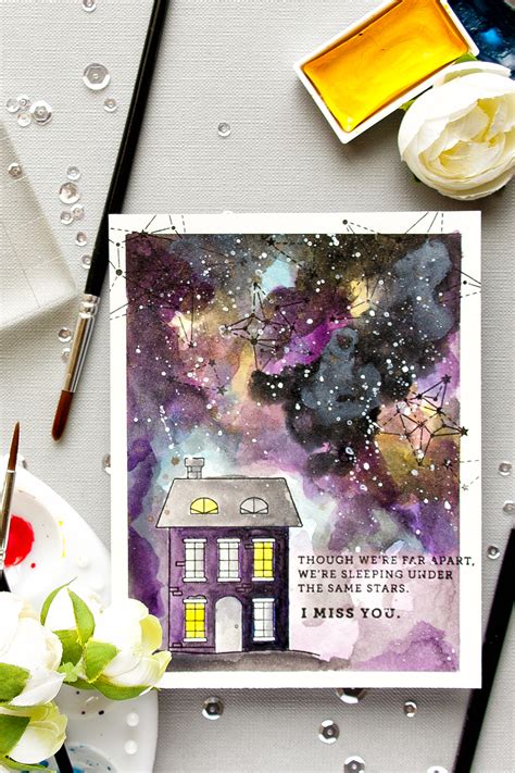 Simon Says Stamp | We’re Sleeping Under The Same Stars Galaxy Card ...