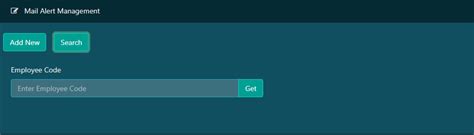 XI. Mail Alert Management
