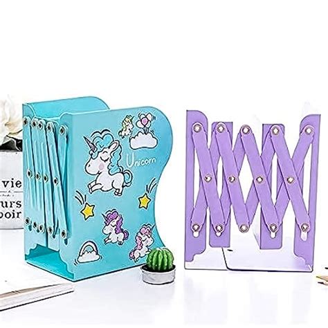 Volo Multipurpose Expandable Bookcase Desktop Bookend, Stand, Holder ...