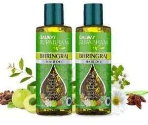 Rupabham Galway Bhringraj Hair Oil Combo Pack (400Ml) Hair Oil - Price ...
