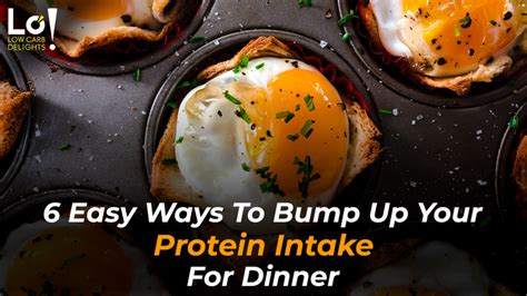 6 Easy Ways To Bump Up Your Protein Intake For Dinner – Protein Chef
