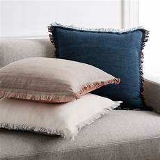 Fringe Pillow by Textured Silk Fringe Pillow Covers West Elm Fringe Pillow