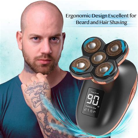 Buy Electric Razor for Men's, 5D Floating Electric Shaver for Men 5 in ...