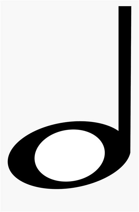 Half Note Clip Art - Circle , Free Transparent Clipart - ClipartKey