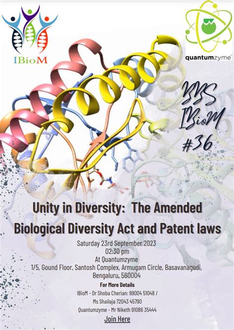 LIVE Stream Access For IBioM Meet - Unity in Diversity - The Amended B ...