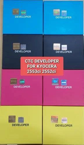 Ink Bottle - CTC C,Y,M,K Ink Kyocera Developer 2553ci Wholesale Trader ...