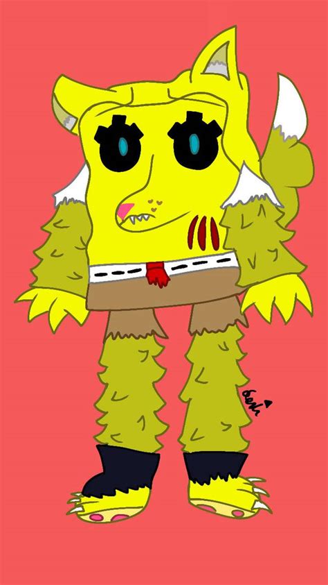 Image result for Spongebob Werewolf deviantART