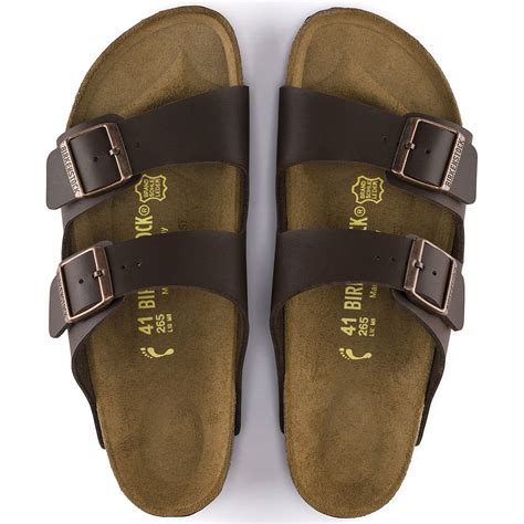 Shop Brown Arizona Birko-Flor Double-Strap Sandals online – BIRKENSTOCK