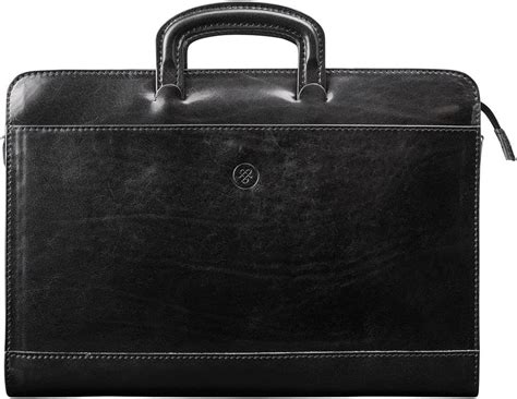 Buy Maxwell Scott | Mens Quality Leather Slimline Document Case | The ...