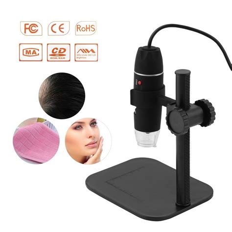 50X to 500X USB LED Digital Electronic Microscope Magnifier Camera ...