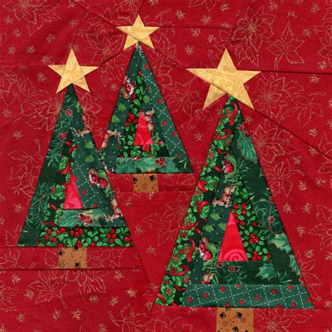 Image result for Paper Tree Quilt Pattern