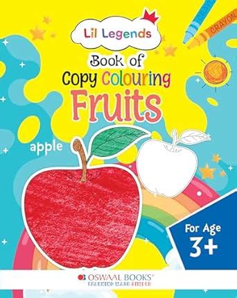 Oswaal Lil Legends Book of Copy Colouring for kids,To Learn About ...