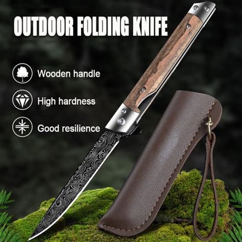 High Hardness Knife Sharp Portable Outdoor Folding Knife – Roma