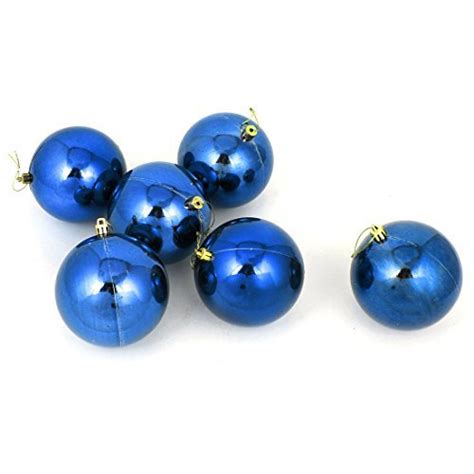 Alcoa PrimeBalls Baubles Christmas Tree Hanging Decoration 10cm Dia 6 ...