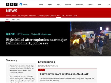Delhi Blasts World Media Coverage; Pakistan Media India Shaken BBC ...