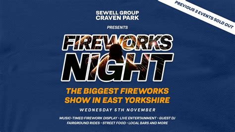 2025 Fireworks Night , Sewell Group Craven Park, Preston Road, HU9 5HE ...