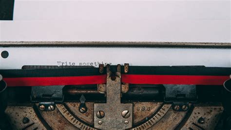 Wallpaper typewriter, letters, words, sheet, inscription hd, picture, image