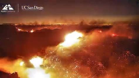 Dramatic timelapse shows explosion of the Palisades Fire | KTLA