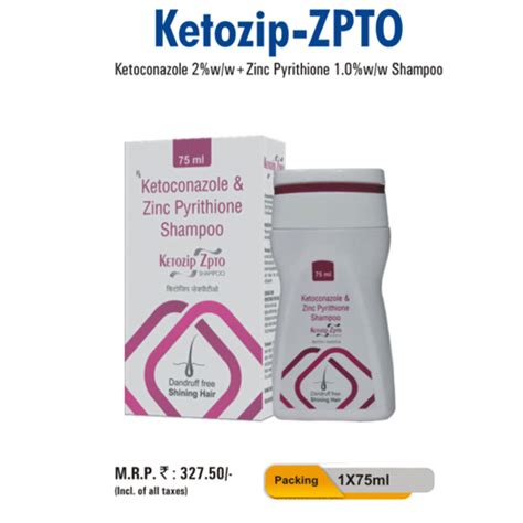 Ketozip-ZPTO Shampoo Elisa Biotech Pvt Ltd